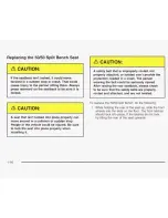 Preview for 23 page of Cadillac 2003 Escalade Owner'S Manual