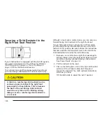 Preview for 52 page of Cadillac 2004 CTS Owner'S Manual