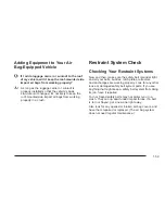 Preview for 65 page of Cadillac 2004 CTS Owner'S Manual