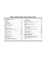 Cadillac 2004 DeVille Owner'S Manual preview