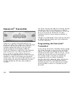 Preview for 112 page of Cadillac 2005 Cadillac Escalade EXT Owner'S Manual