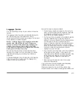 Preview for 117 page of Cadillac 2005 Cadillac Escalade EXT Owner'S Manual