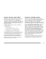 Preview for 151 page of Cadillac 2005 Cadillac Escalade EXT Owner'S Manual