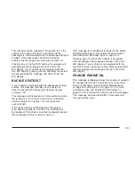 Preview for 187 page of Cadillac 2005 Cadillac Escalade EXT Owner'S Manual