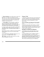 Preview for 220 page of Cadillac 2005 Cadillac Escalade EXT Owner'S Manual