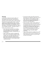 Preview for 250 page of Cadillac 2005 Cadillac Escalade EXT Owner'S Manual