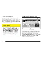 Preview for 280 page of Cadillac 2005 Cadillac Escalade EXT Owner'S Manual