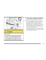 Предварительный просмотр 35 страницы Cadillac 2005 SRX Owner'S Manual