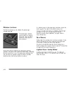 Предварительный просмотр 82 страницы Cadillac 2005 SRX Owner'S Manual