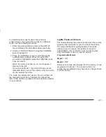 Предварительный просмотр 191 страницы Cadillac 2005 SRX Owner'S Manual