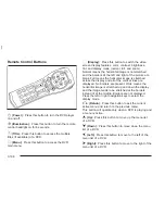 Предварительный просмотр 226 страницы Cadillac 2005 SRX Owner'S Manual