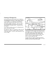 Предварительный просмотр 247 страницы Cadillac 2005 SRX Owner'S Manual