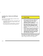 Предварительный просмотр 252 страницы Cadillac 2005 SRX Owner'S Manual