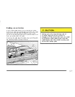 Предварительный просмотр 261 страницы Cadillac 2005 SRX Owner'S Manual