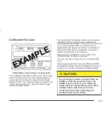 Предварительный просмотр 283 страницы Cadillac 2005 SRX Owner'S Manual