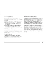 Предварительный просмотр 315 страницы Cadillac 2005 SRX Owner'S Manual