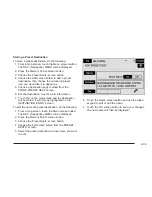 Preview for 45 page of Cadillac 2005 STS User Manual