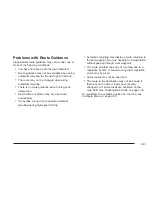 Preview for 67 page of Cadillac 2005 STS User Manual