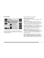 Preview for 117 page of Cadillac 2005 STS User Manual