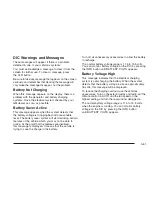 Preview for 191 page of Cadillac 2006 CTS Owner'S Manual