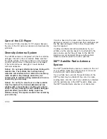 Preview for 234 page of Cadillac 2006 CTS Owner'S Manual