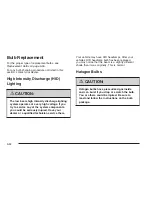 Preview for 326 page of Cadillac 2006 CTS Owner'S Manual