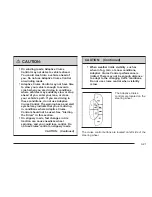 Предварительный просмотр 151 страницы Cadillac 2006 DTS Owner'S Manual