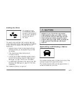 Предварительный просмотр 155 страницы Cadillac 2006 DTS Owner'S Manual