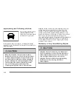 Preview for 170 page of Cadillac 2006 Escalade Owner'S Manual