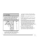 Предварительный просмотр 351 страницы Cadillac 2006 Escalade Owner'S Manual