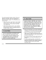 Preview for 276 page of Cadillac 2006 SRX Owner'S Manual