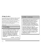 Preview for 38 page of Cadillac 2006 XLR Owner'S Manual