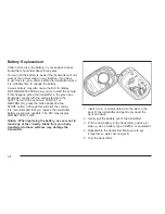 Preview for 60 page of Cadillac 2006 XLR Owner'S Manual