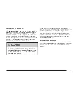 Preview for 121 page of Cadillac 2006 XLR Owner'S Manual