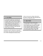 Preview for 163 page of Cadillac 2006 XLR Owner'S Manual