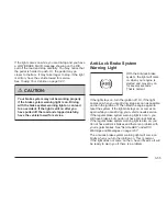 Preview for 165 page of Cadillac 2006 XLR Owner'S Manual