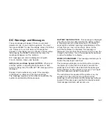 Preview for 177 page of Cadillac 2006 XLR Owner'S Manual