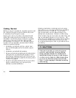 Preview for 200 page of Cadillac 2006 XLR Owner'S Manual