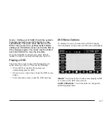 Preview for 267 page of Cadillac 2006 XLR Owner'S Manual