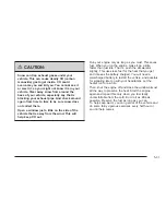 Preview for 309 page of Cadillac 2006 XLR Owner'S Manual