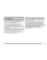 Preview for 343 page of Cadillac 2006 XLR Owner'S Manual