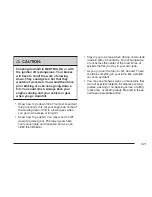 Preview for 321 page of Cadillac 2007 DTS Owner'S Manual