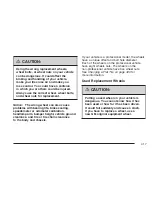 Preview for 417 page of Cadillac 2007 DTS Owner'S Manual