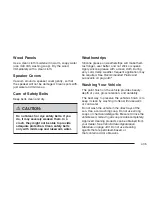 Preview for 435 page of Cadillac 2007 DTS Owner'S Manual