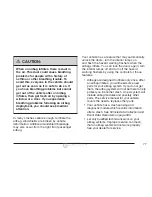 Preview for 77 page of Cadillac 2007 Escalade EXT Owner'S Manual