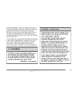 Preview for 79 page of Cadillac 2007 Escalade EXT Owner'S Manual