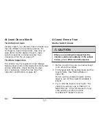 Preview for 530 page of Cadillac 2007 Escalade EXT Owner'S Manual