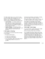 Preview for 209 page of Cadillac 2007 SRX Owner'S Manual