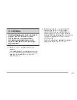 Preview for 457 page of Cadillac 2007 STS Owner'S Manual