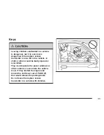 Предварительный просмотр 65 страницы Cadillac 2007 XLR ROADSTER Owner'S Manual